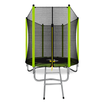 ARLAND Батут 6FT с внешней страховочной сеткой и лестницей (Light green) (СВЕТЛО-ЗЕЛЕНЫЙ)