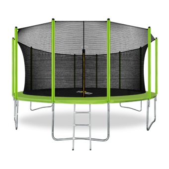 ARLAND Батут 16FT с внутренней страховочной сеткой и лестницей (Light green) (СВЕТЛО-ЗЕЛЕНЫЙ)
